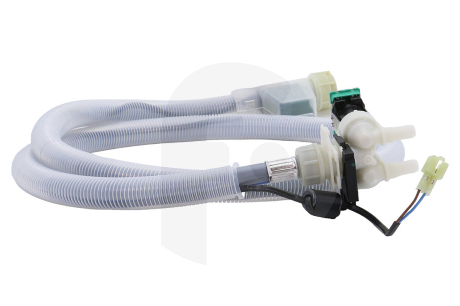 Alternatief Lavatrice Tubo di alimentazione (tubo dell'acqua) con blocco dell'acqua (tenuta d'acqua) e valvola di ingresso per, tra gli altri, Bosch, Siemens lavatrice 00702474, 702474