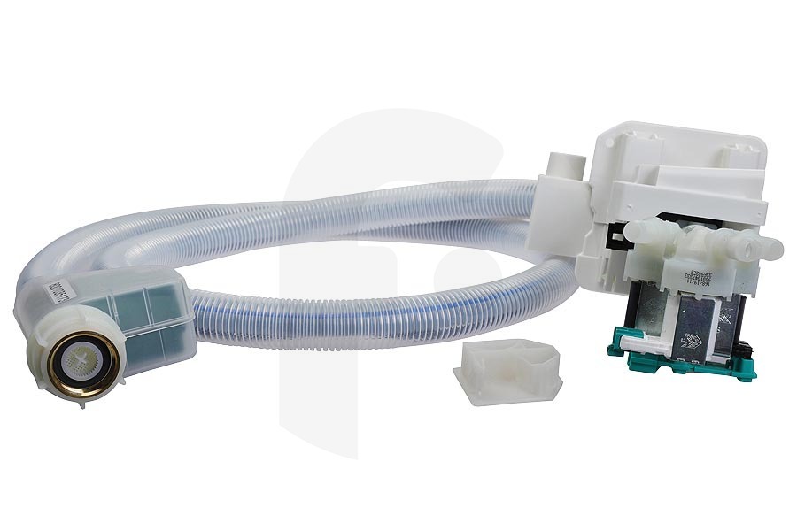 Bosch Lavatrice Tubo di ingresso (tubo di carico) incl. arresto dell'acqua (aquastop) per Bosch, Siemens e altri lavatrice 11025727