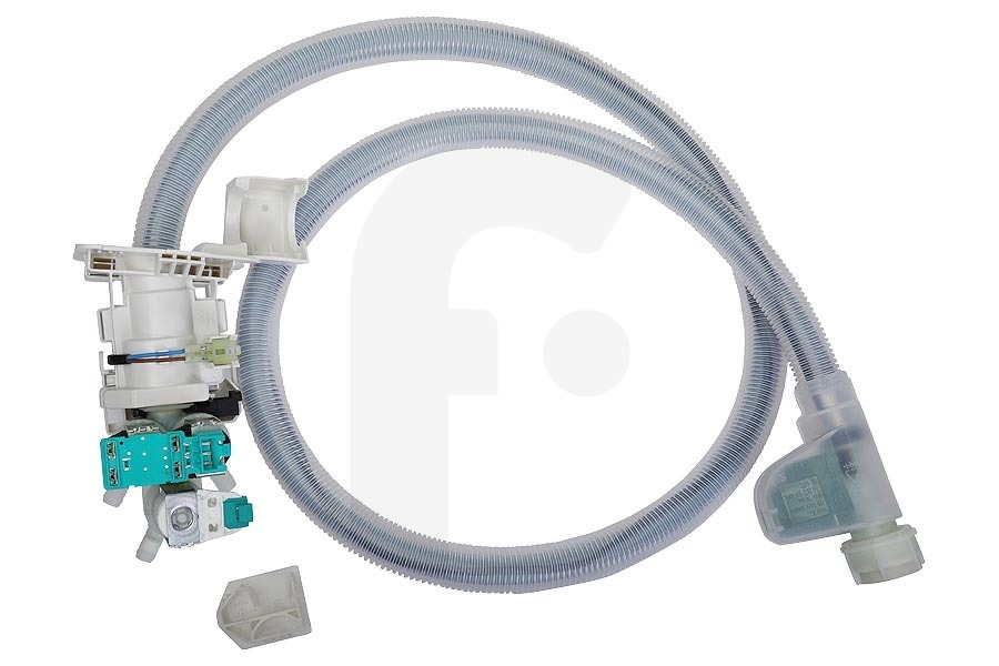 Bosch Lavatrice Tubo di ingresso (tubo di carico) incl. arresto dell'acqua (aquastop) per Bosch, Siemens e altri lavatrice 11025727