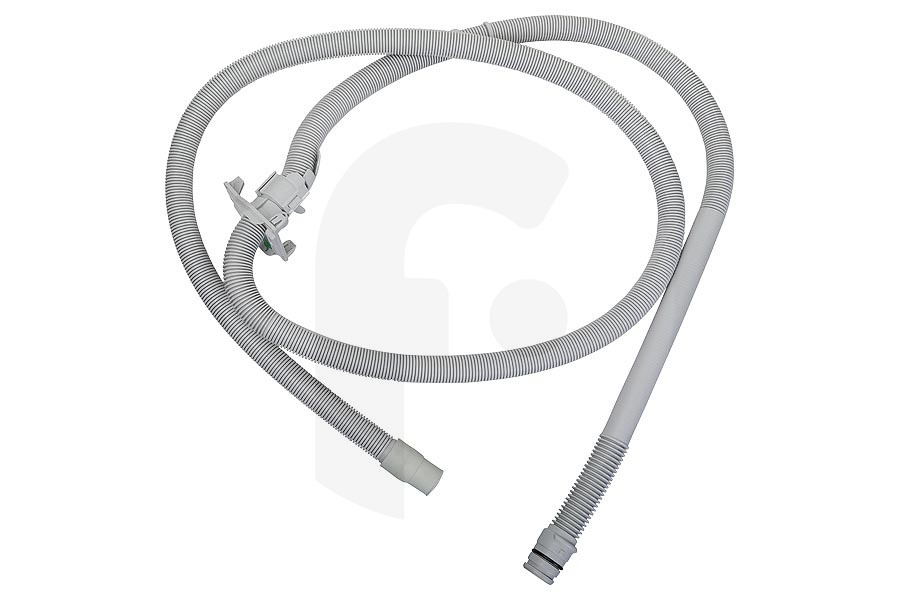Siemens Lavadora Tubo de evacuación (manguera) para Bosch, Siemens y otros lavadora 11023391 apto para entre otros WAW32461NL, WM14W690EE, CWF14W6S