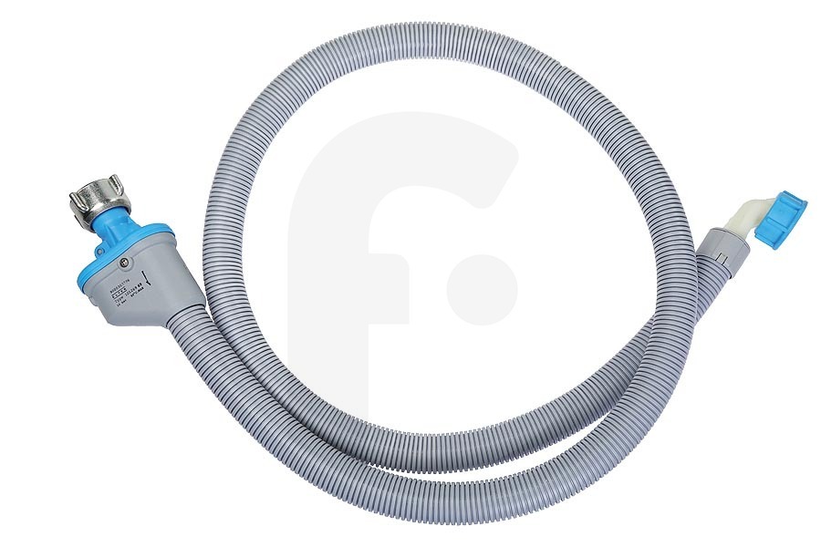 Bosch Lavatrice Tubo di ingresso (tubo di carico) incl. arresto dell'acqua (aquastop) per Bosch, Siemens e altri lavatrice 646221, 00646221