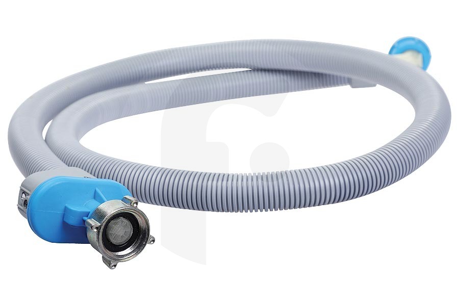 Bosch Lavatrice Tubo di ingresso (tubo di carico) incl. arresto dell'acqua (aquastop) per Bosch, Siemens e altri lavatrice 646221, 00646221
