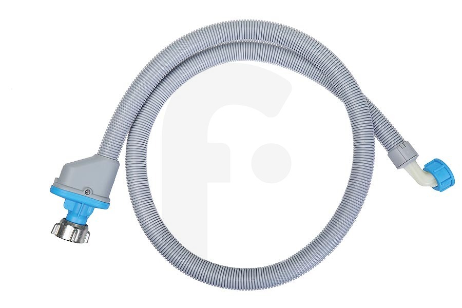 Gaggenau Lavadora Tubo de entrada (manguera de entrada) incl. tope de agua (aquastop) para Bosch, Siemens y otros lavadora 646221, 00646221 apto para entre otros WAT28401TC, WTMC8330US, WFVC544CUC