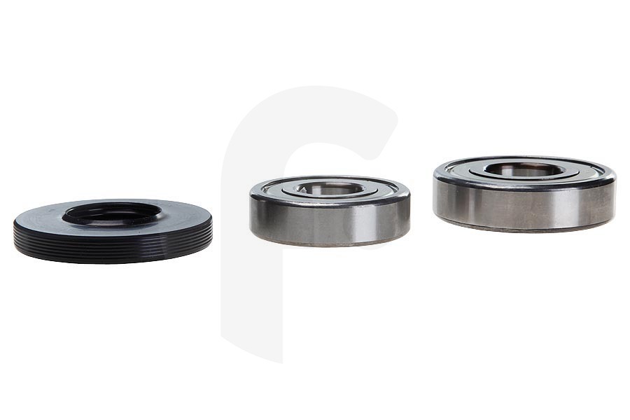 Constructa Lavadora Kit de cojinetes para lavadora 181927, 00181927 apto para entre otros WH55690, WM55690, WFL2850