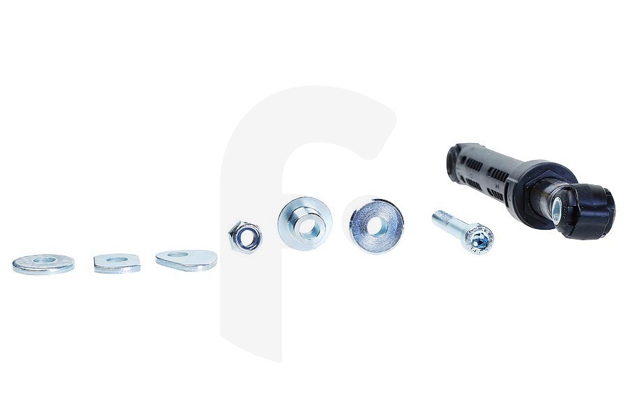 Bosch Lavatrice Ammortizzatore completo Suspa 80N per, tra gli altri, Bosch, Siemens lavatrice 11013282