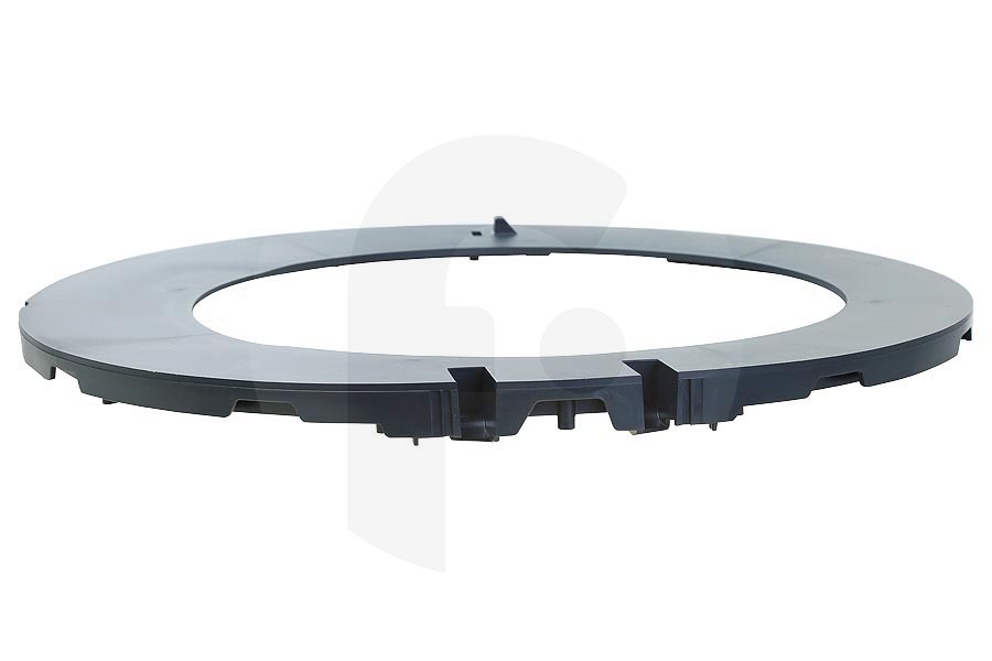 Bosch Lavadora Borde interior de la puerta (borde interior, anillo de la puerta, marco de la puerta) negro para, entre otros, Bosch, Siemens lavadora 11005098