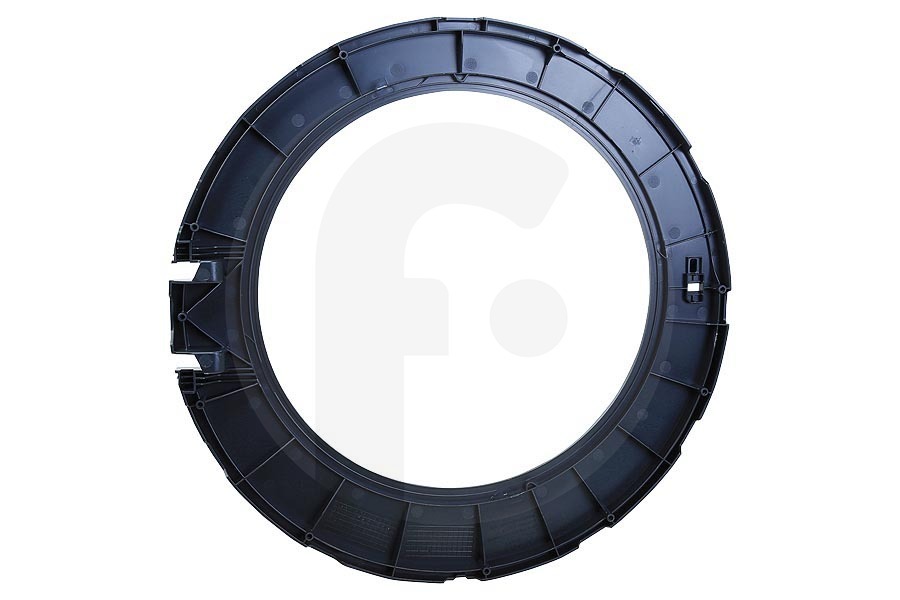 Bosch Lavadora Borde interior de la puerta (borde interior, anillo de la puerta, marco de la puerta) negro para, entre otros, Bosch, Siemens lavadora 11005098