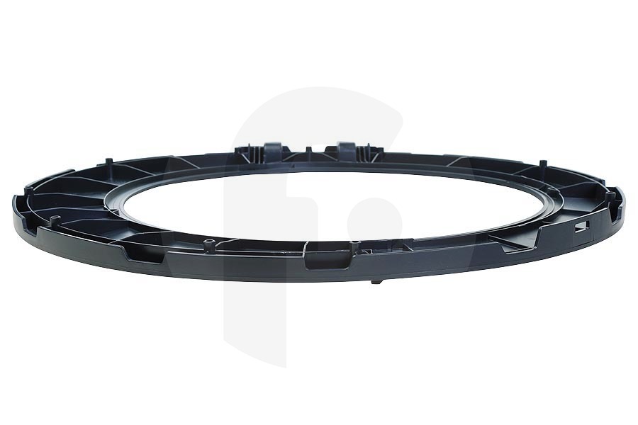 Bosch Lavadora Borde interior de la puerta (borde interior, anillo de la puerta, marco de la puerta) negro para, entre otros, Bosch, Siemens lavadora 11005098