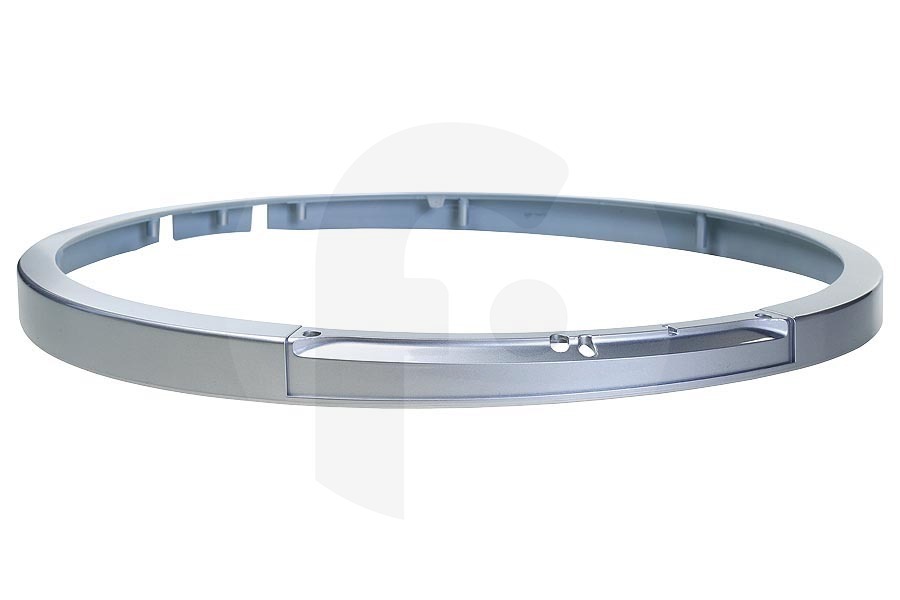 Bosch Lavatrice Anello della porta (bordo, bordo della porta, cornice) del vetro della porta argento per, tra gli altri, Bosch, Siemens lavatrice 00666637, 666637
