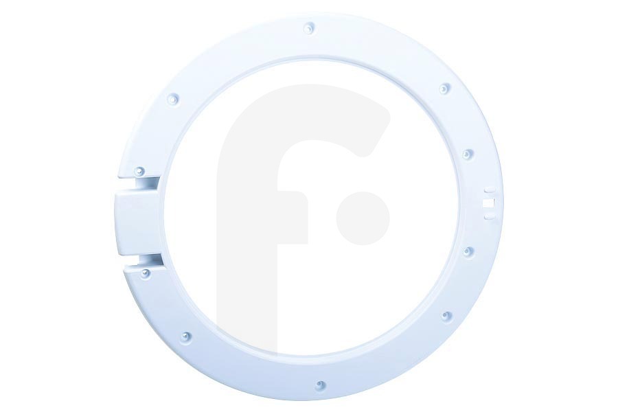 Viva Lavadora Borde interior de la puerta (borde interior, anillo de la puerta, marco de la puerta) blanco para, entre otros, Bosch, Siemens lavadora 11007327 apto para entre otros iQ 100, defecto Vario