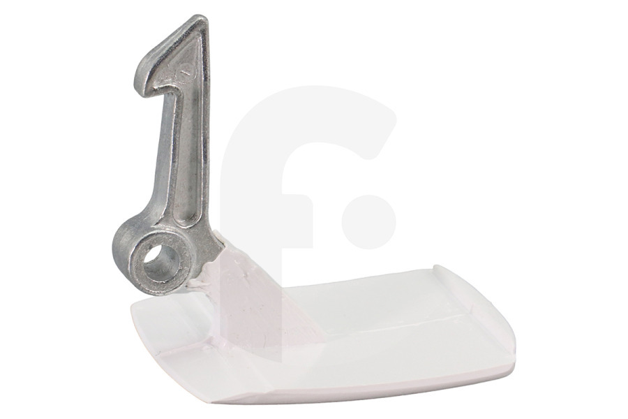 Bendix Lavatrice Maniglia porta (impugnatura, manico, maniglia) bianca per Bosch, Siemens e altri lavatrice 069637, 00069637
