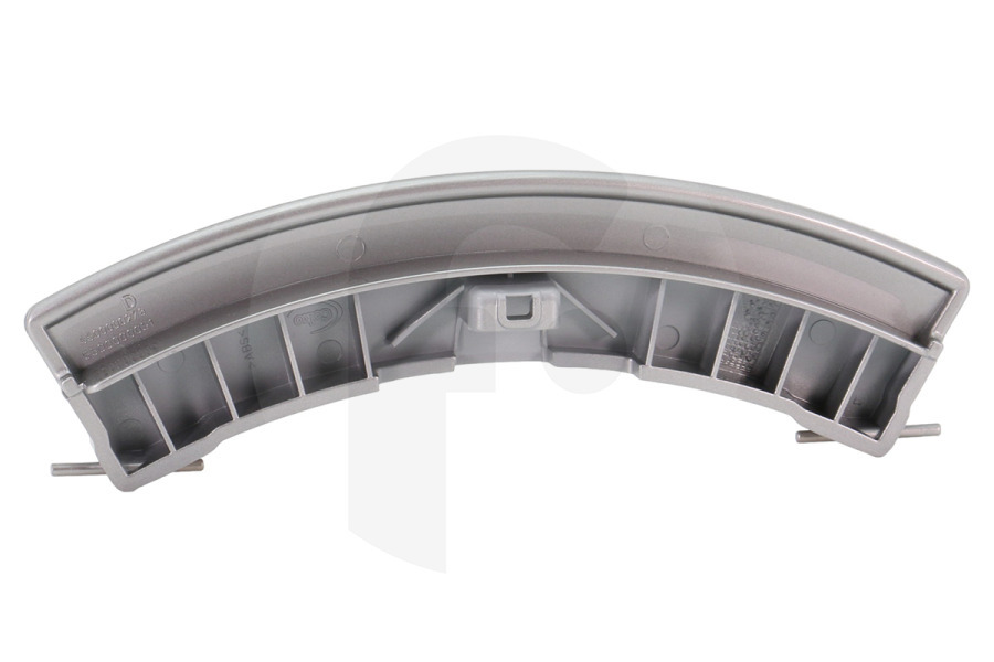 Bosch Lavatrice Maniglia per oblò (curvo, argento) lavatrice 647424, 00647424