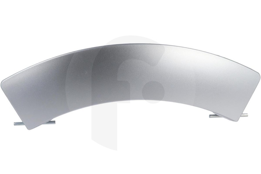 Alternatief Lavadora Tirador alternativo de la puerta (asa) plata para Bosch, Siemens y otros lavadora 647424, 00647424 apto para entre otros SIWAMAT XLS 1431, 1650