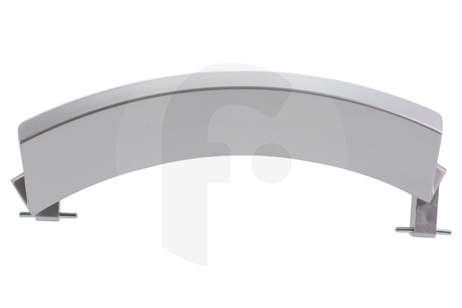 Alternatief Lavadora Tirador alternativo de la puerta (asa) plata para Bosch, Siemens y otros lavadora 751786, 00751786 apto para entre otros WA16S792NL, WAS28391NL