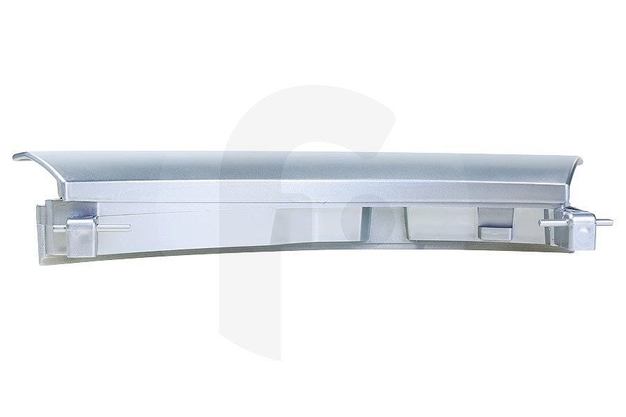 Alternatief Lavatrice Maniglia della porta (manico, leva della porta) curva argento per, tra gli altri, Bosch, Siemens lavatrice 00751791, 751791