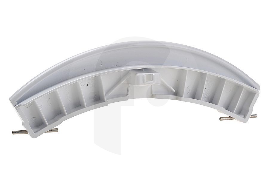 Bosch Waschmaschine Türgriff (gebogen, weiss) für Waschmaschine 499054, 00499054