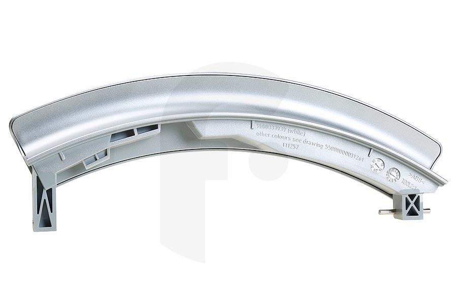 Bosch Lavadora Tirador/maneta de puerta, plata, mate, con eje 647904, 00647904