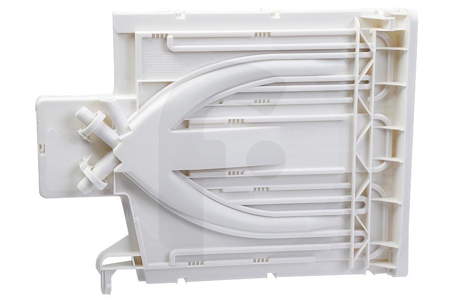 Siemens Lavadora Bandeja para detergente (soporte para detergente, unidad para detergente) superior completa para Bosch, Siemens y otros lavadora 659869, 00659869 apto para entre otros WM14T480FF, WAK28267SN, WM12Q441OE