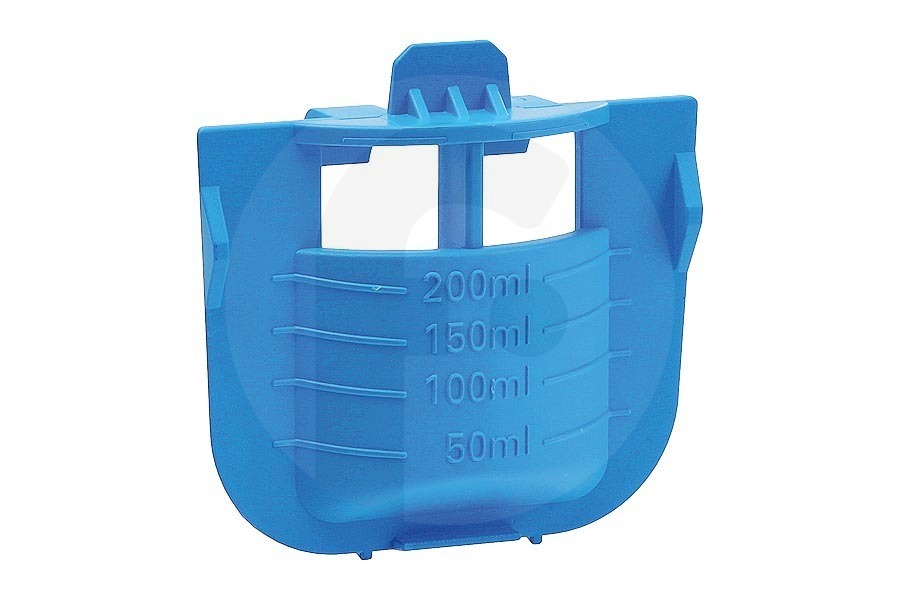 Siemens Lavadora Inserto dispensador de jabón para detergente líquido para Bosch, Siemens y otros lavadora 10001836 apto para entre otros WAQ2037X, WM12Q42X