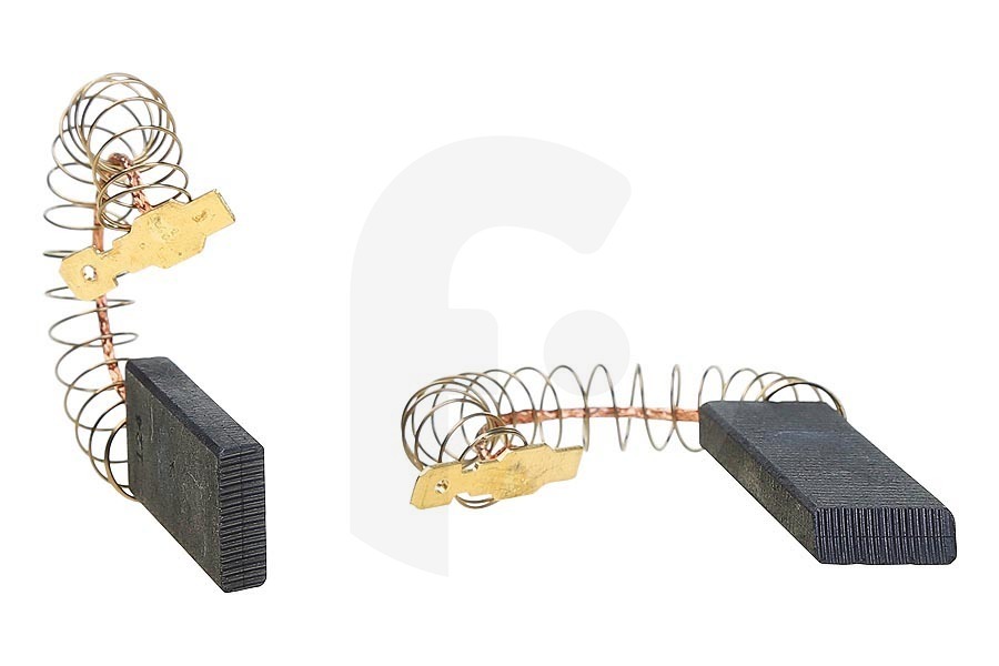 Alternatief Lavatrice Spazzole di carbone universali (set di spazzole di carbone) set di 2 pezzi con molla lavatrice 00616505
