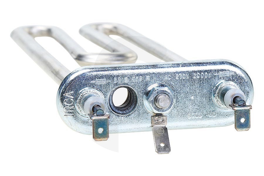 Constructa Lavatrice Elemento riscaldante (elemento) 2000W con buco per, tra gli altri, Bosch, Siemens lavatrice 12004179