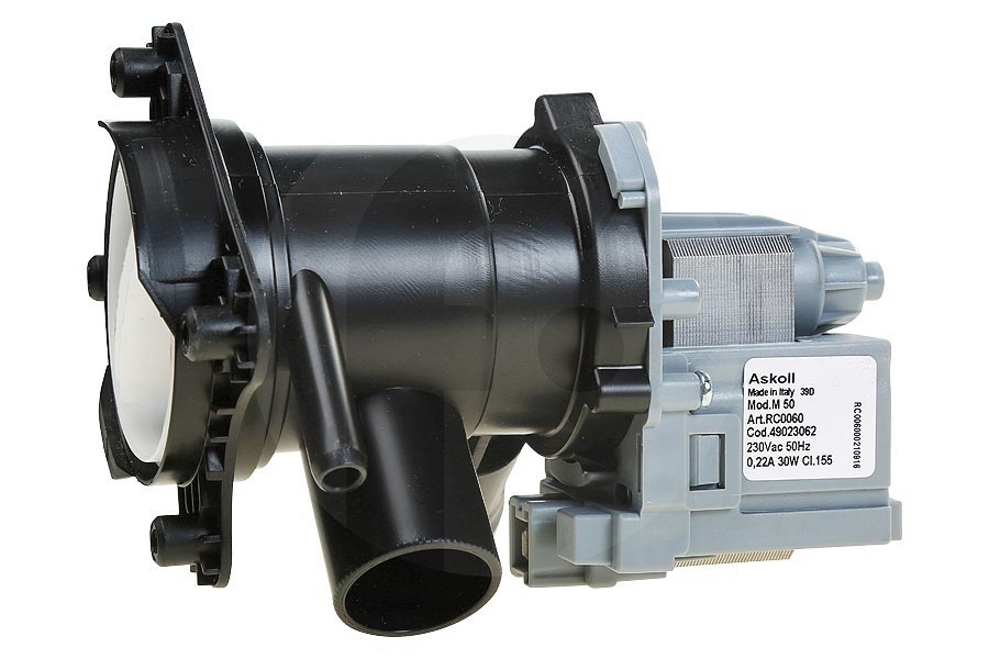 Siemens Bomba de drenaje (bomba de agua, bomba de desagüe) completa con carcasa de filtro y filtro para Bosch,  y otros lavadora 145777, 00145777 apto para entre otros WAS28740, WAS284A0