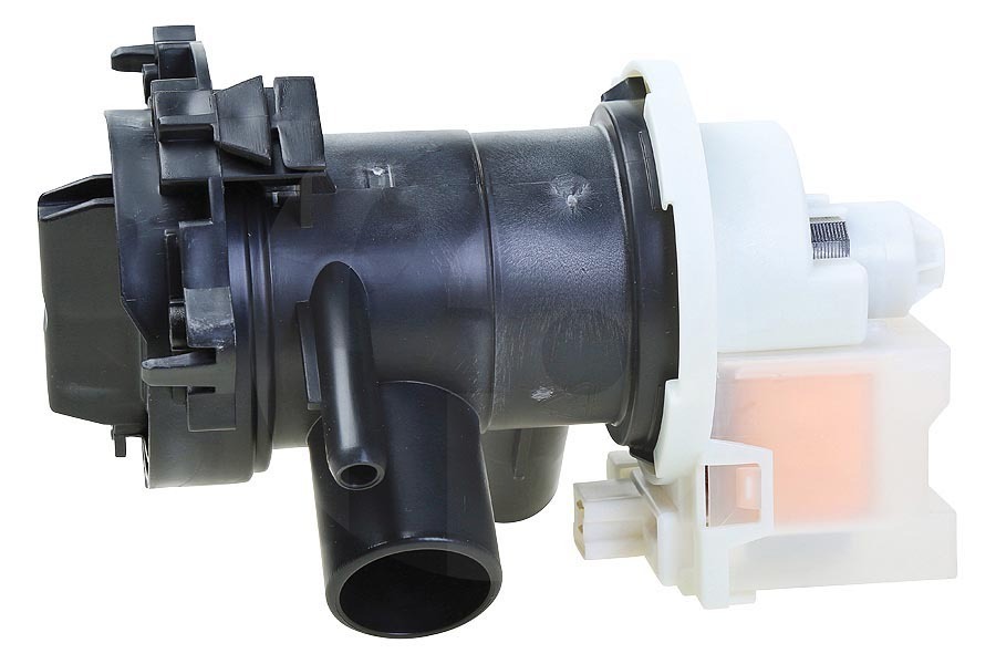 Siemens Bomba de drenaje (bomba, bomba de agua, bomba de drenaje de agua) con carcasa de bomba para, entre otros, Bosch,  lavadora 00145212, 145212 apto para entre otros WAQ2031X, WM14Q460