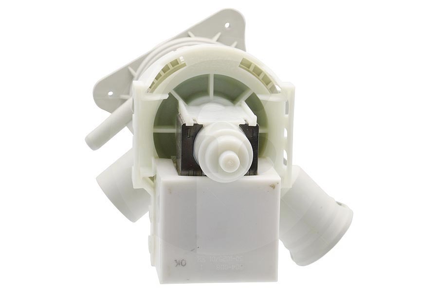 Bosch Lavatrice Pompa di scarico (pompa dell'acqua, pompa di scarico dell'acqua) completa per Bosch, Siemens e altri lavatrice 145753, 00145753