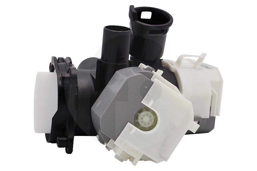 Bosch Lavatrice Pompa di scarico (pompa dell'acqua, pompa di scarico dell'acqua) incl. pompa di circolazione per Bosch, Siemens e altri lavatrice 146156, 00146156