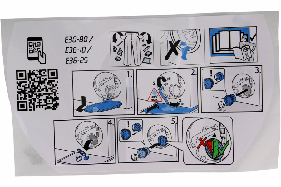 Bosch  Bosch bomba para lavadora 146258, 00146258