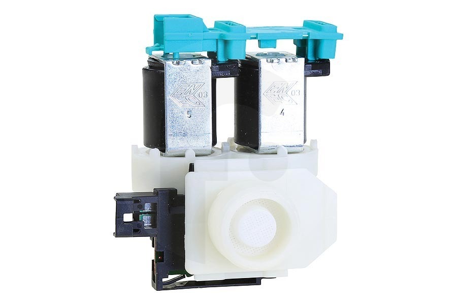 Balay 00606001 Lavadora Electroválvula de doble entrada agua derecha para lavadora 606001 apto para entre otros WAS244601W, WM12P320EE