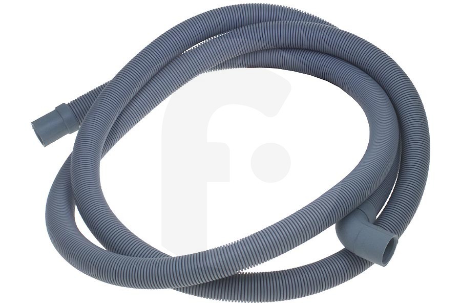 Otsein-hoover Lavadora Manguera bomba desagüe (desagüe 2,5 mtr.) lavadora 92137314 apto para entre otros 1 x 1 x 20 mm 18 mm en ángulo ley