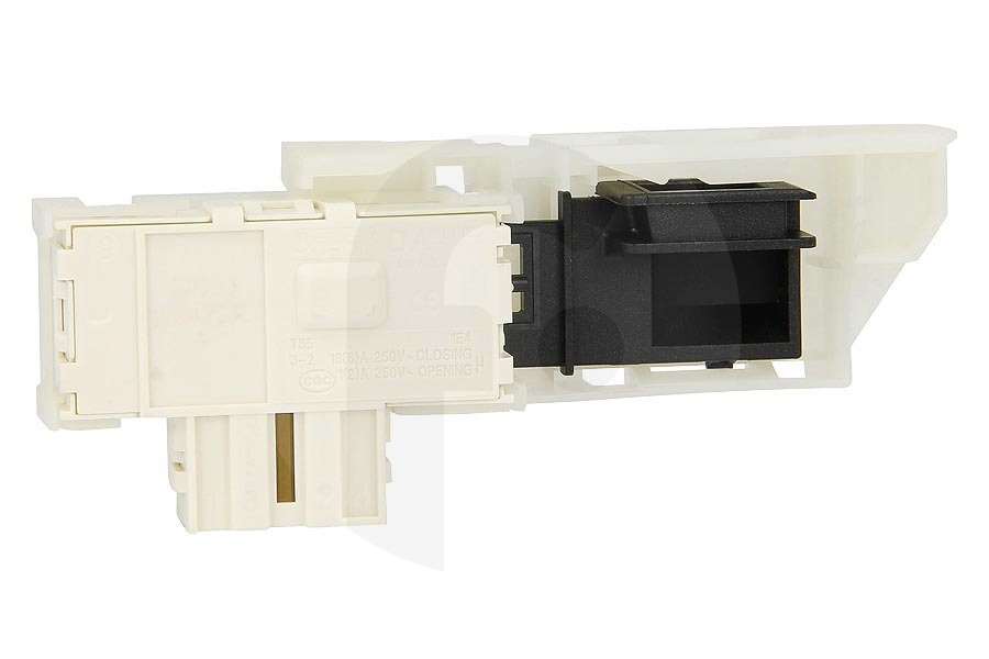 Hanseatic Lavadora Candy relé de la puerta (bloqueo de la puerta, interruptor de puerta, dispositivo de seguridad de la puerta) lavadora 46002826 apto para entre otros CTY93SY, CTH147601, HNT6614D47