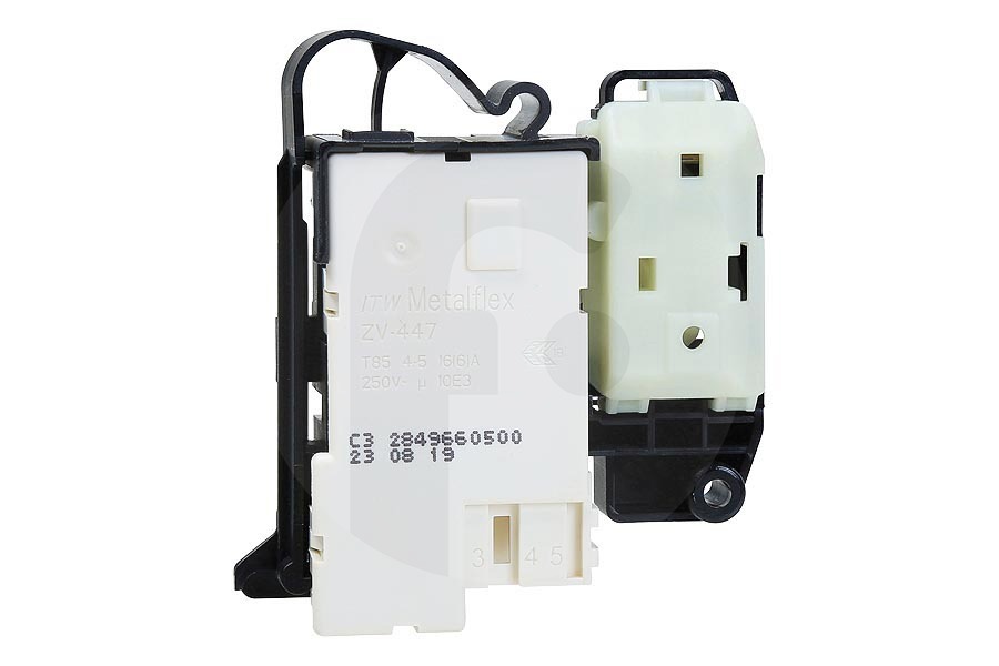Beko Lavatrice Beko relè porta (serratura della porta, sicurezza porta) 3 contatti lavatrice 2849660500