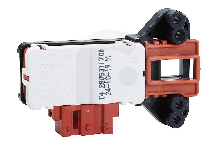 Beko Lavatrice Beko relè porta (serratura della porta, sicurezza porta) 3 contatti lavatrice 2805311700
