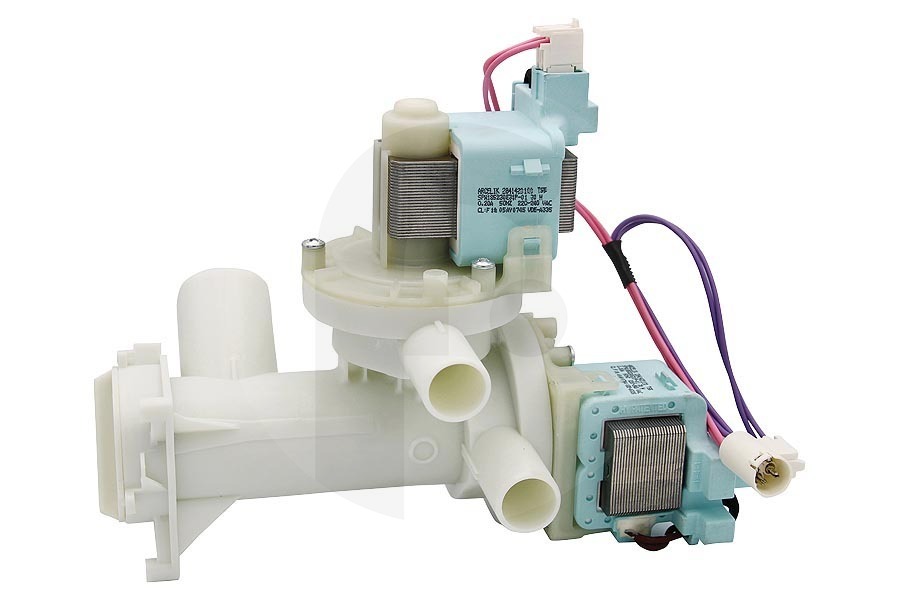 Beko bomba de desagüe (bomba del agua, bomba de drenaje del agua) incl. bomba de circulación lavadora 2878101700 apto para entre otros WMB81443LA, WMB91445HLC, WNF8447AC50