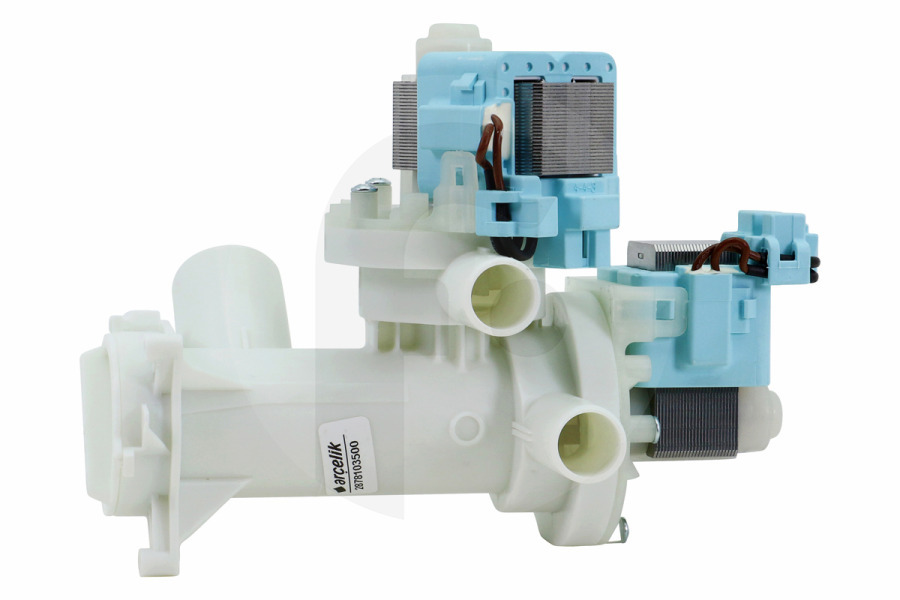 Elektra-bregenz Lavatrice Beko pompa di scarico (pompa dell'acqua, pompa di scarico acqua) doppia completa lavatrice 2878103500