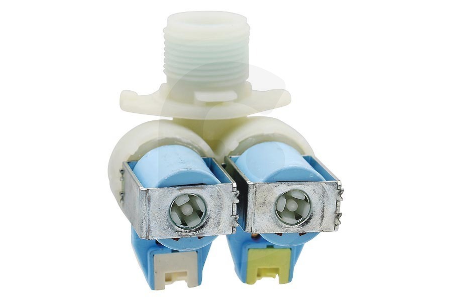 Alternative Waschmaschine Einlassventil (Durchflussmesser) doppelt gerade für Beko Waschmaschine 2906870200