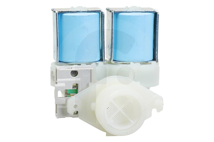 Bauknecht C00875435 Lavatrice Beko valvola di ingresso doppia retta (2 vie) valvola magnetica lavatrice 2841020100 adatto a tra cui WTV8737XSN1, WTV81484CSBN1