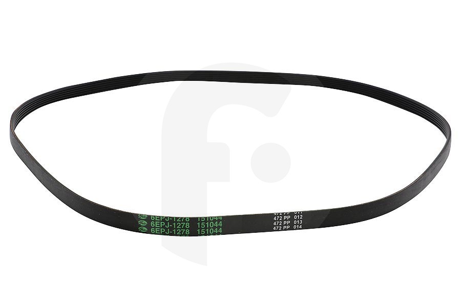 Gorenje Lavatrice Cinghia Poli-V (cinghia a V, cinghia dentata) 6EPJ 1278 per Gorenje e altri lavatrice 151044