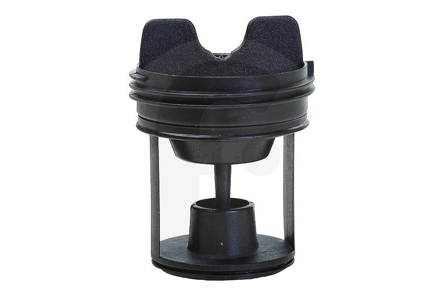 Hisense Gorenje filtro de pelusas (filtro, filtro de bomba) para bomba de drenaje negro lavadora 279538 apto para entre otros W1EI743P, WA62S3