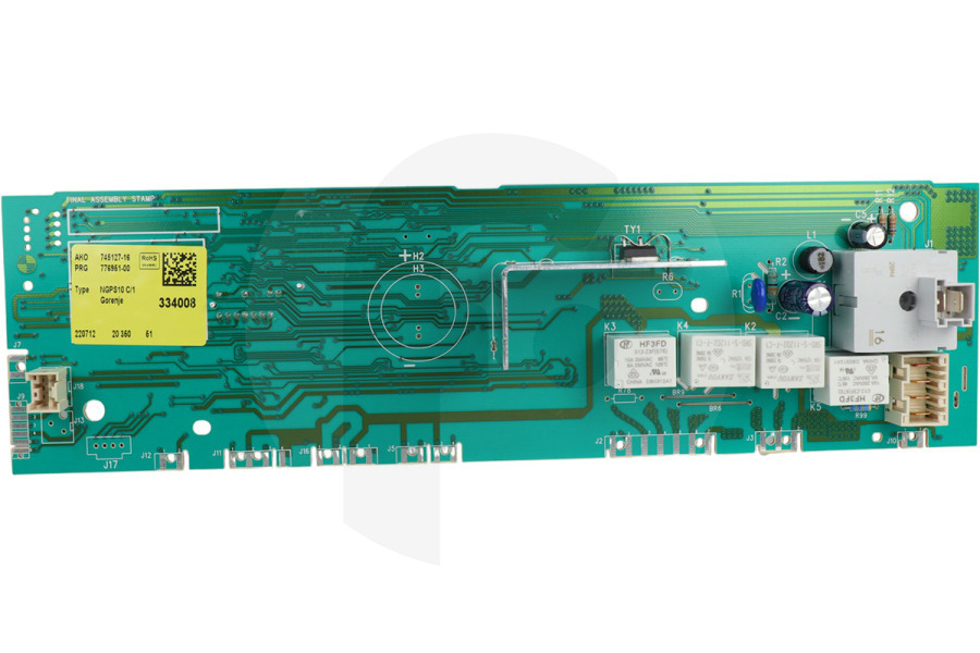 Sibir Lavatrice Gorenje modulo scheda di controllo per lavatrice 499130 adatto a tra cui W7443L, PWM110WIT