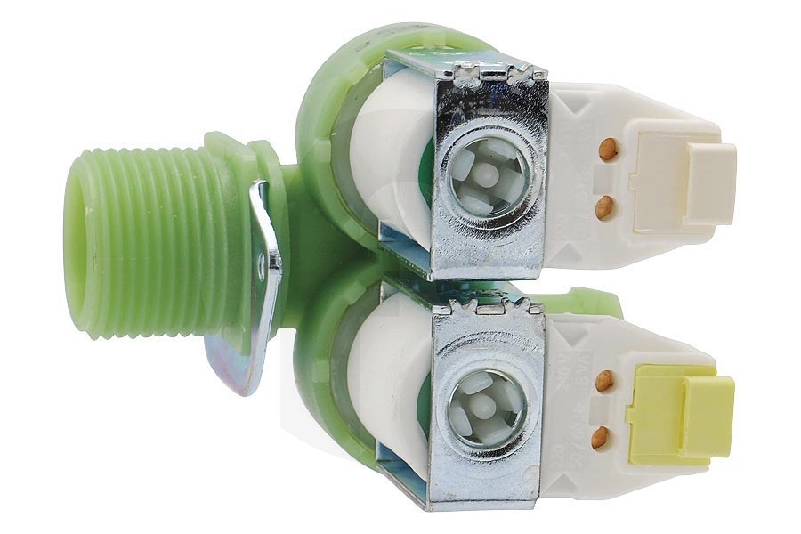 Gorenje Waschmaschine Einlassventil (Elektroventil, Durchflussmesser) 2-Wege gerade für u.a. Gorenje Waschmaschine 587559