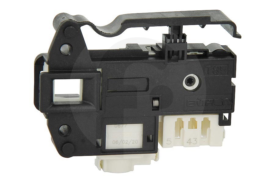 Ariston-Blue Air Lavadora Relé de puerta (bloqueo de puerta, interruptor de puerta, dispositivo de seguridad de puerta) para Hotpoint-Ariston y otros lavadora 628818, C00628818 apto para entre otros WMSF622EU, FMG622BEU, WML621EUM