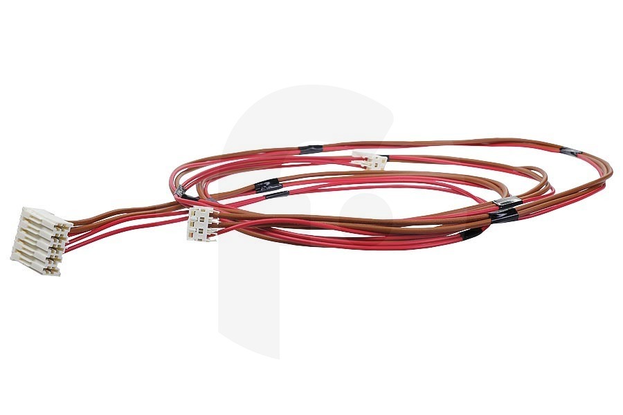 Scholtes Lavatrice Cablaggio del blocco porta e della pompa di scarico per Indesit e altri lavatrice 629218, C00629218