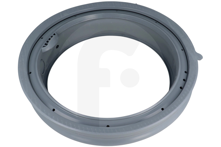 Alternatief Lavadora Goma (goma de la puerta, fuelle de la escotilla) sin orificio para luz para Miele lavadora 6579420 apto para entre otros W3120, W3371