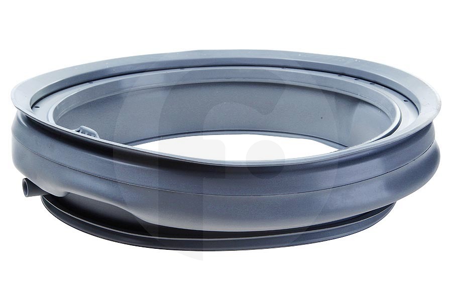 Alternatief Lavadora Goma (goma de la puerta, fuelle de la escotilla) sin orificio para luz para Miele lavadora 6579420 apto para entre otros W3120, W3371