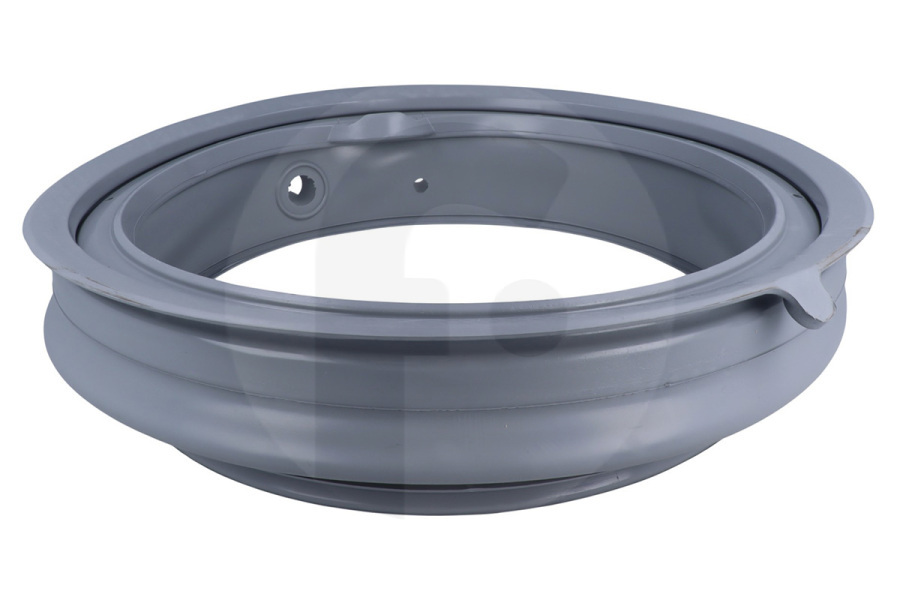 Alternatief Lavadora Junta de la puerta (sello de la puerta, junta de goma) con 2 boquillas y 3 hoyos para Miele lavadora 5738065 apto para entre otros W3033, W5922, W5963, W5973