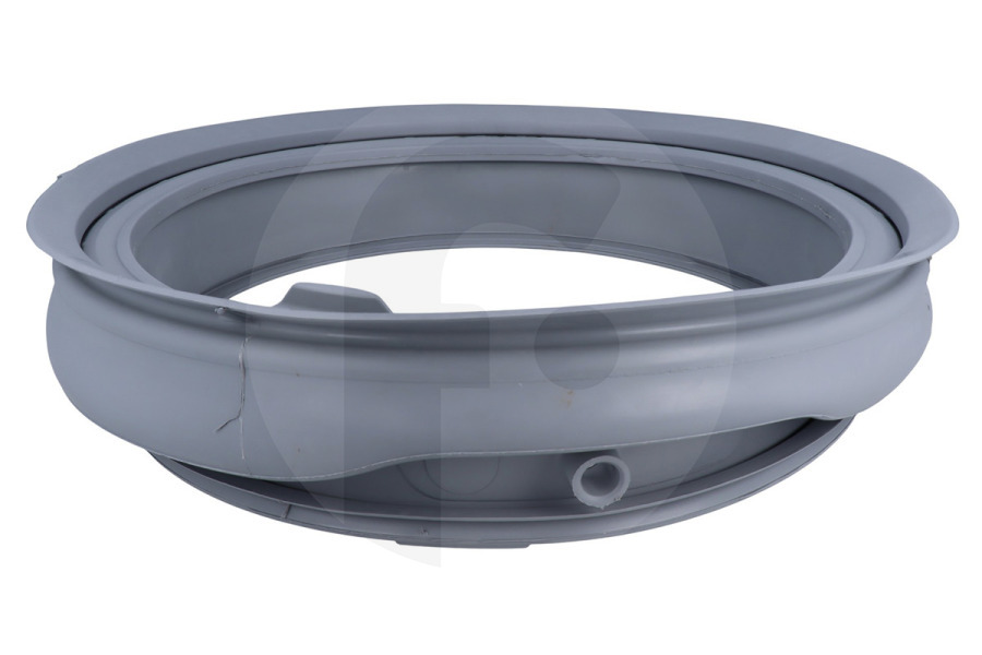Alternatief Lavadora Junta de la puerta (sello de la puerta, junta de goma) con boquilla y 3 hoyos para Miele lavadora 11086750 apto para entre otros WKB130, WKC130, WMB120, WKG120, WEB035WPS