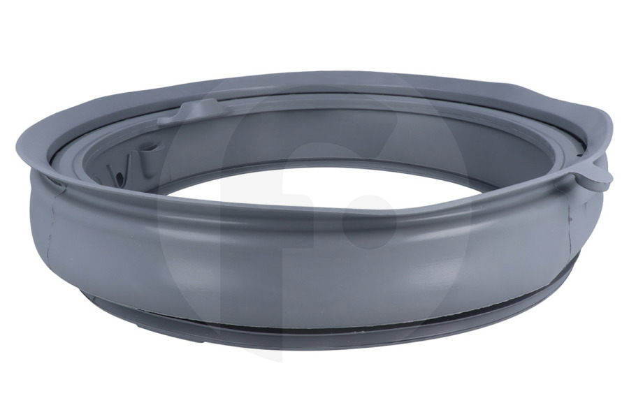Miele Lavatrice Guarnizione (guarnizione della porta, guarnizione in gomma) con 2 beccucci e 3 fori per Miele lavatrice 9640341